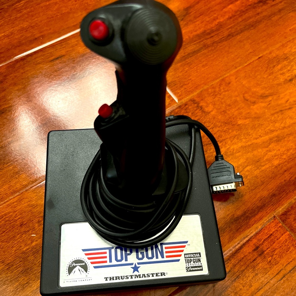 Vintage Top Gun Thrustmaster Joystick- Used in excellent condition